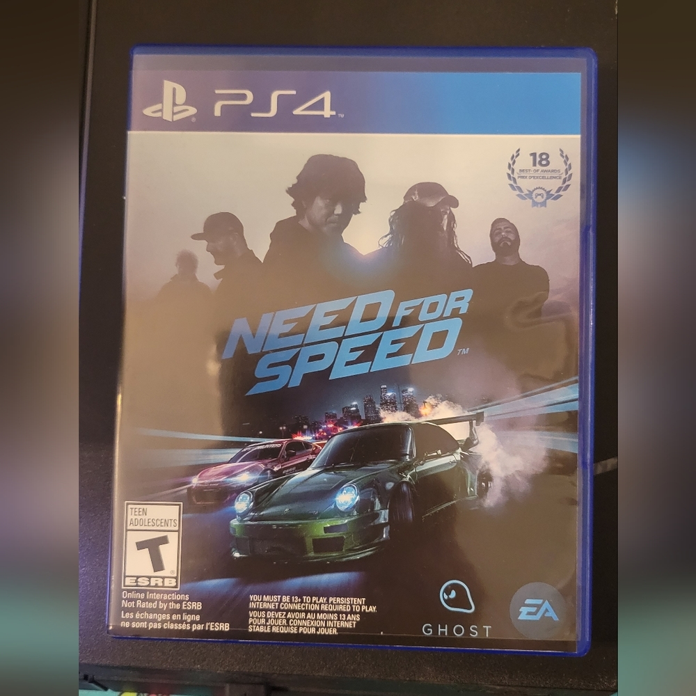 EUC PS4 Need For Speed